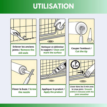 Silicone translucide - 310 ml - Gebsicone W2 - Geb