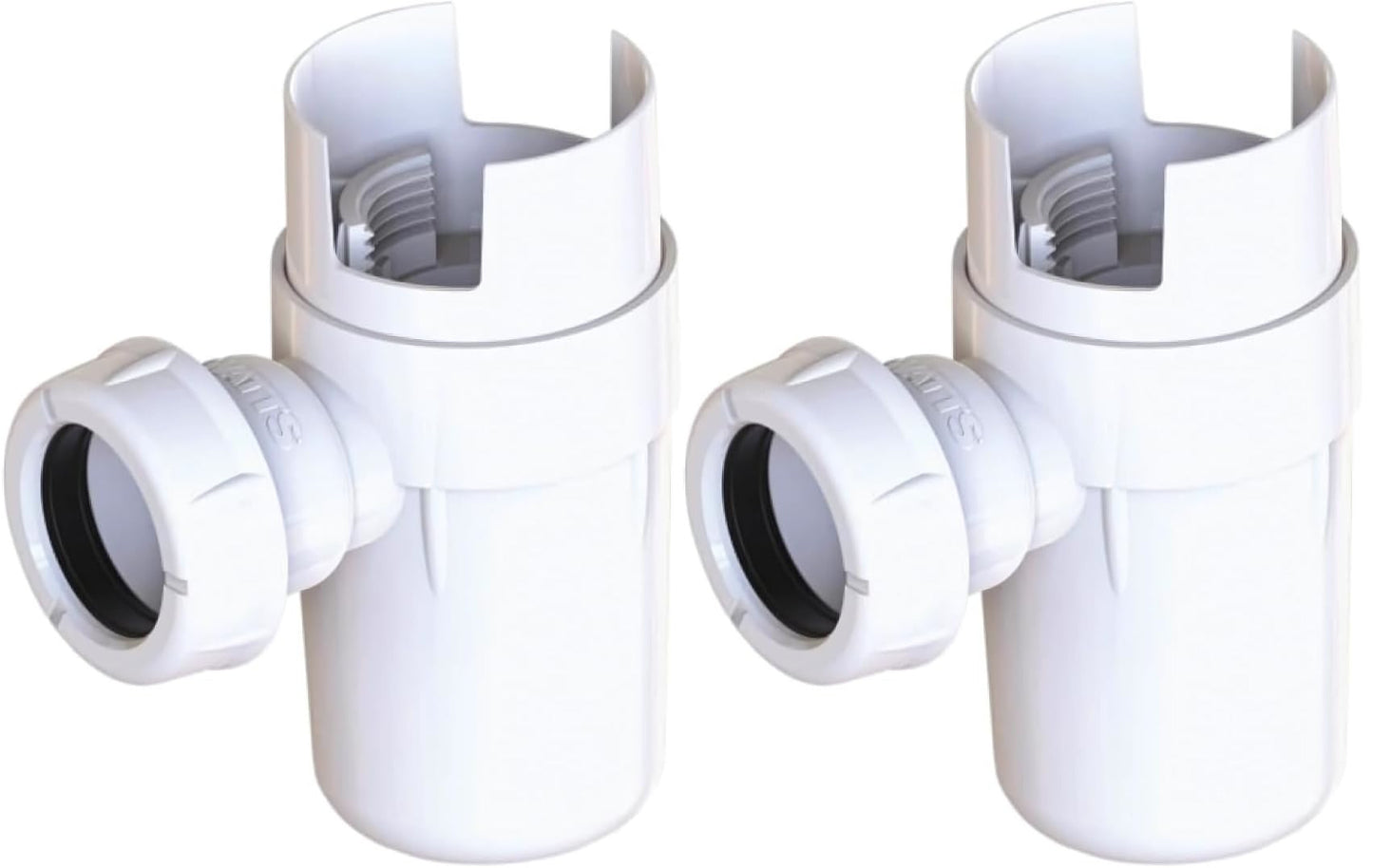 Siphon avec déflecteur, normalisé N, avec déflecteur - lot de 2