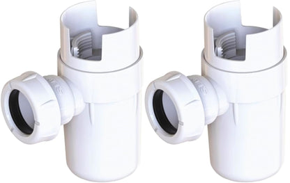 Siphon avec déflecteur, normalisé N, avec déflecteur - lot de 2