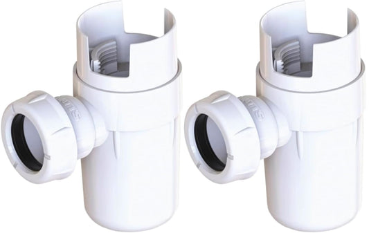 Siphon avec déflecteur, normalisé N, avec déflecteur - lot de 2