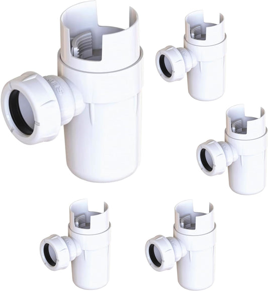 Siphon avec déflecteur, normalisé N, avec déflecteur - lot de 5