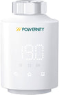 Powernity - Tête Thermostat Intelligent, 6 Modes, Programmation Hebdomadaire, Gestion à Distance