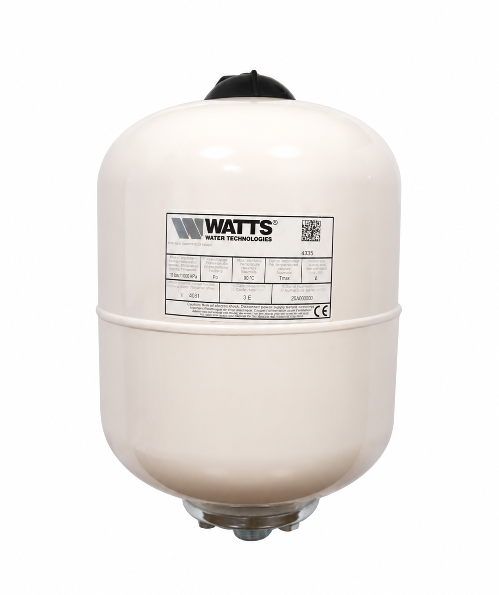 Vase d'expansion solaire 18L Watts - Haute Température (140°C) | Green-Négoce